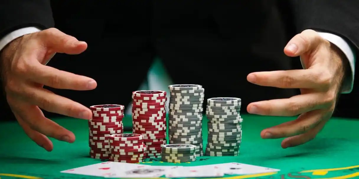 Ilustrasi permainan slot online dengan tema neon futuristik di pgbet